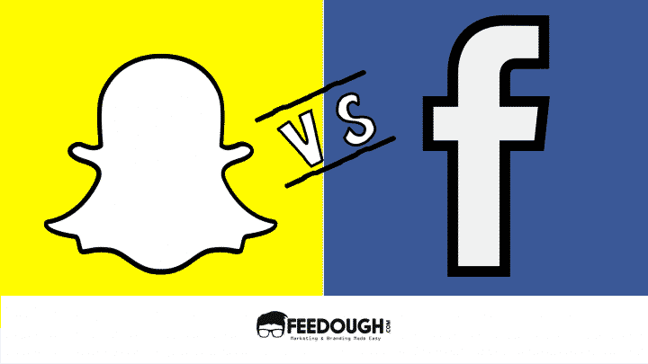 Snapchat Vs Facebook Infographic Why Is Facebook Obsessed With Snapchat Feedough