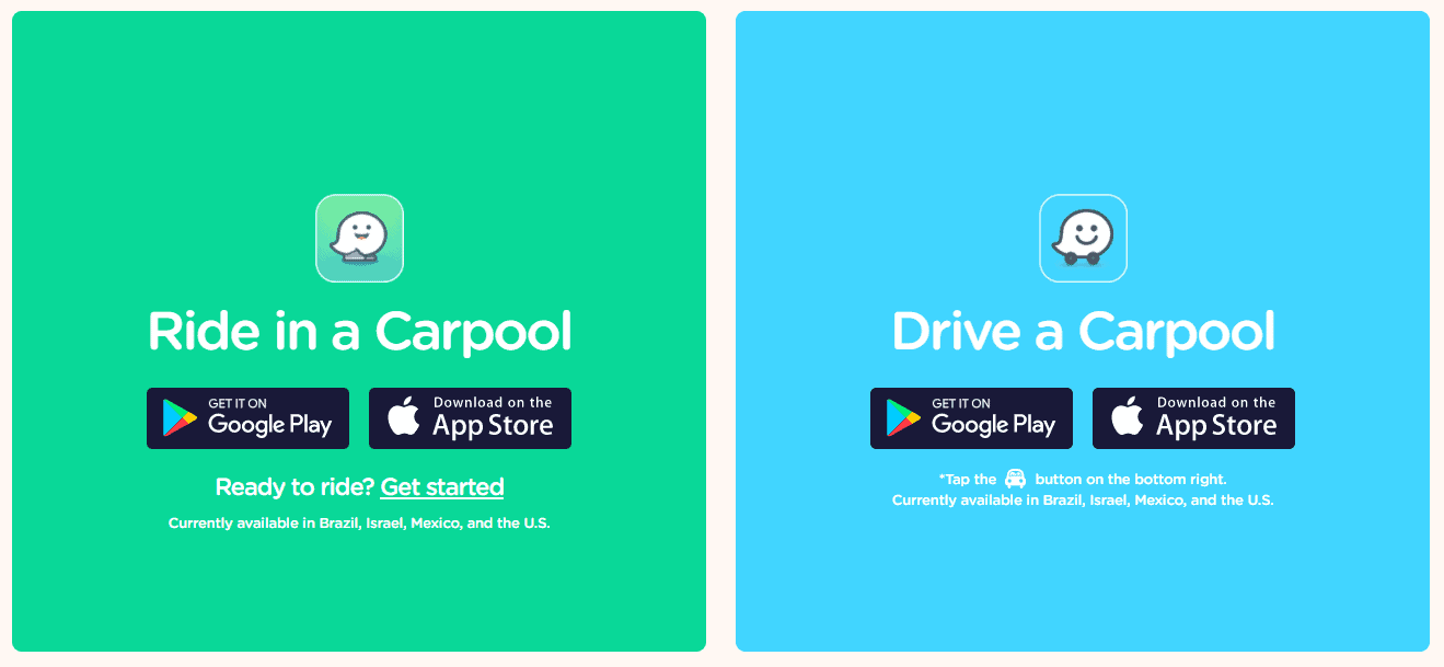 Waze Carpooling