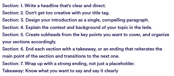 blog outline result blog outline result