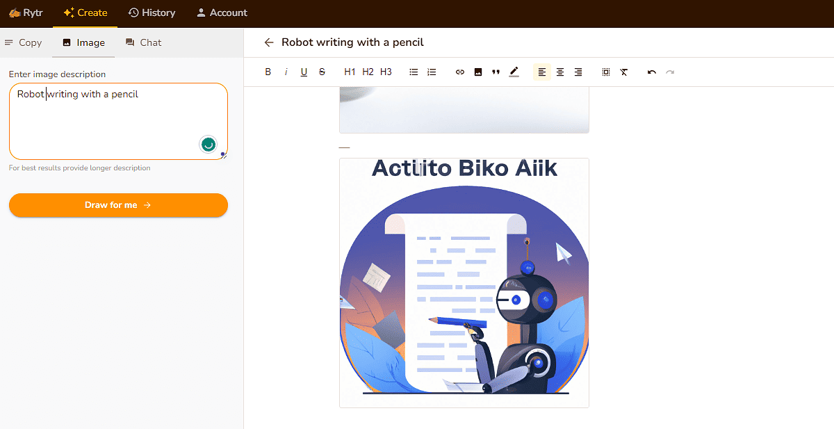 Picture2 Rytr Text To Image Generator Review