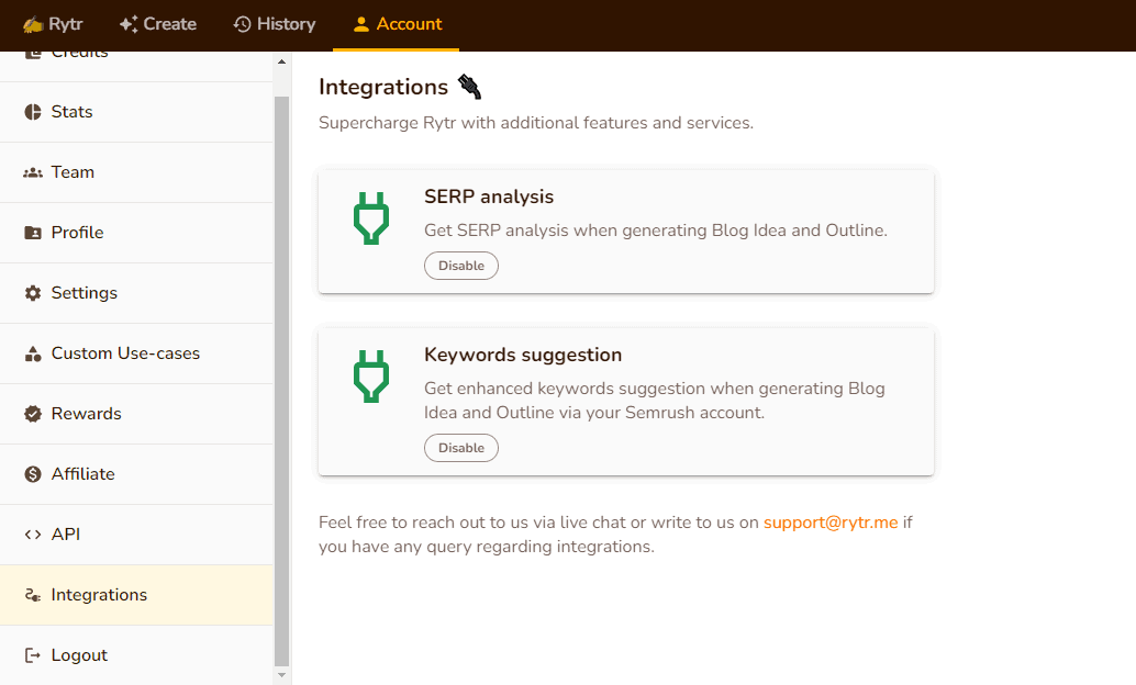 Picture4 Rytr Enable Integration
