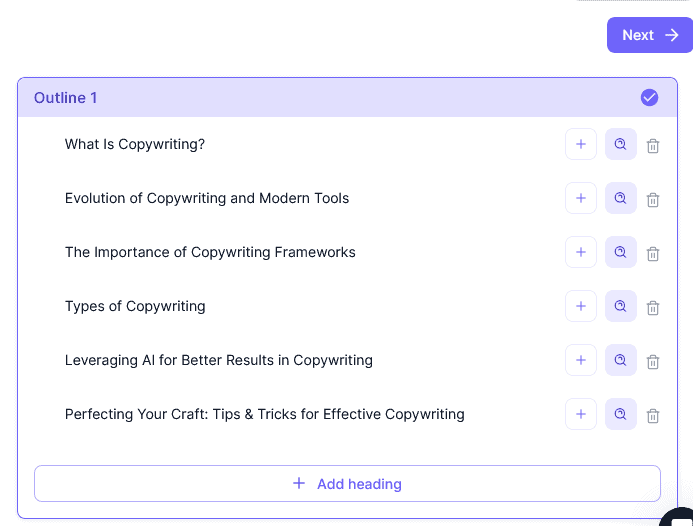 Hypotenuse AI outline