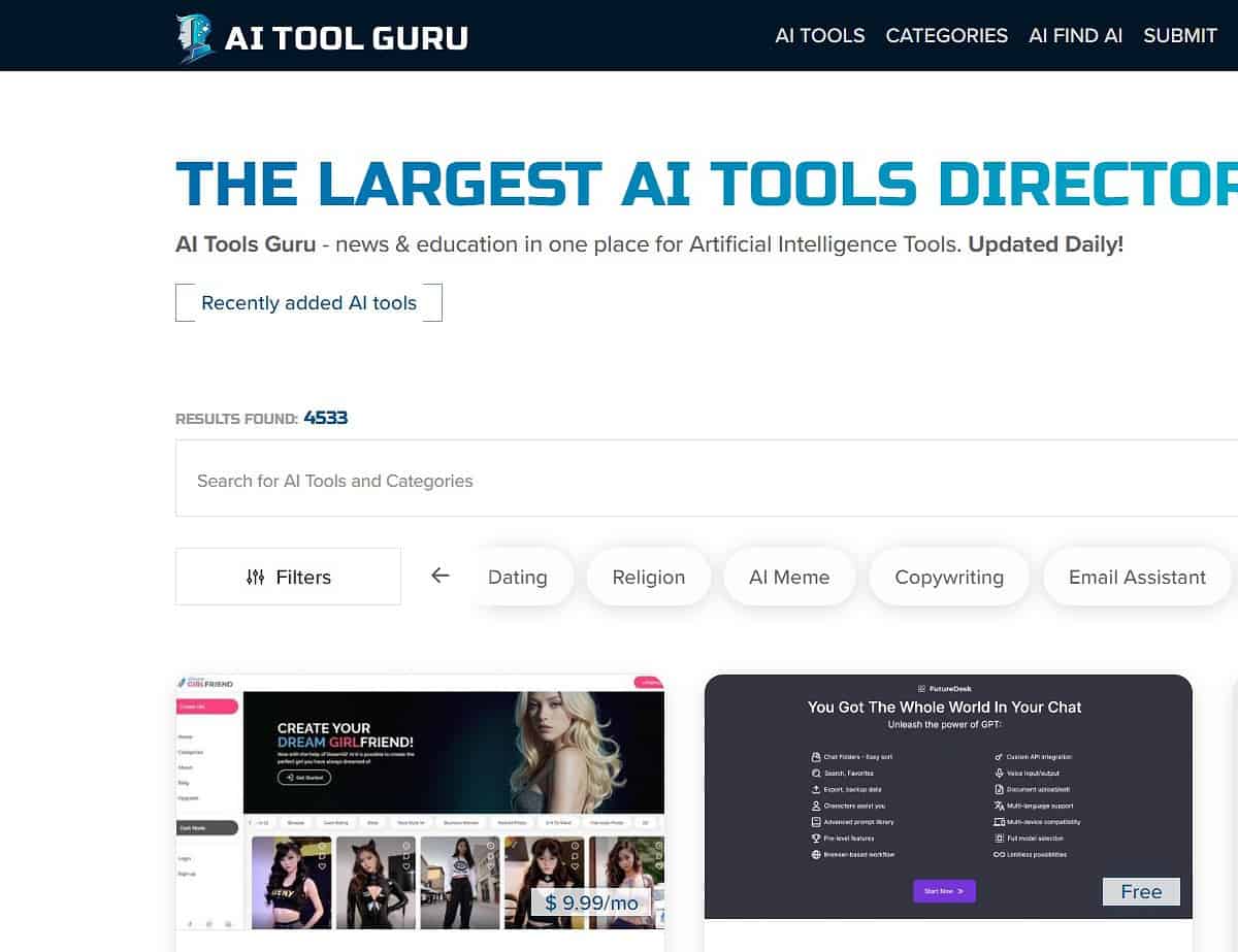 AI Tool Guru AI Tool Guru