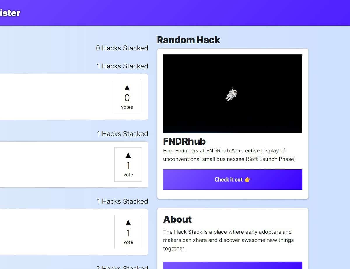 Hack Stack Hack Stack