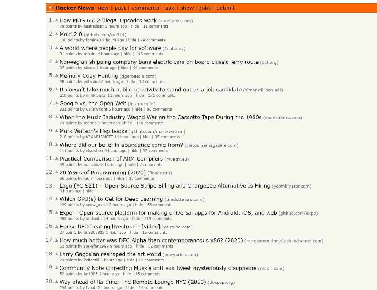 Hacker News Hacker News