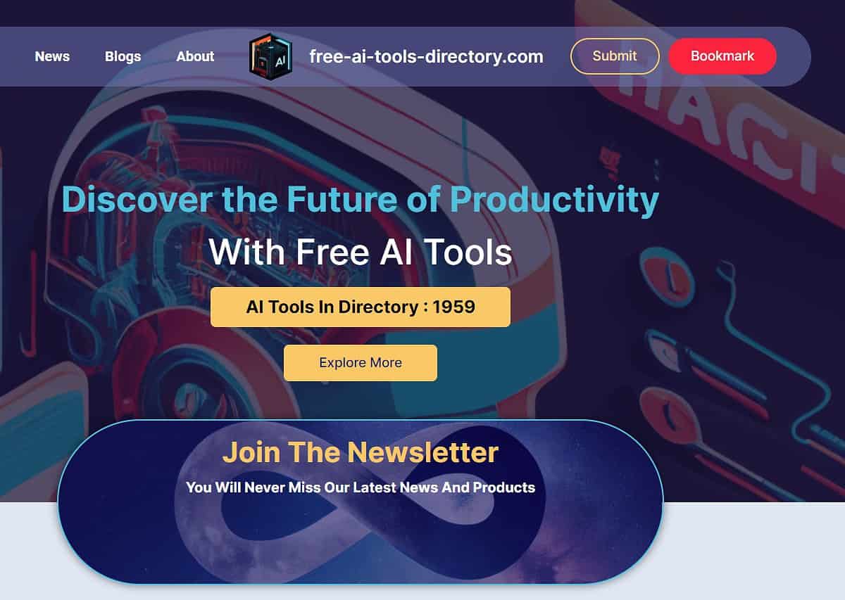 Free AI Tools Directory Free AI Tools Directory