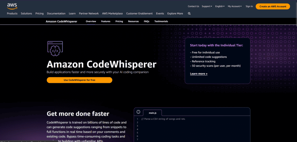 Amazon Code Whisperers