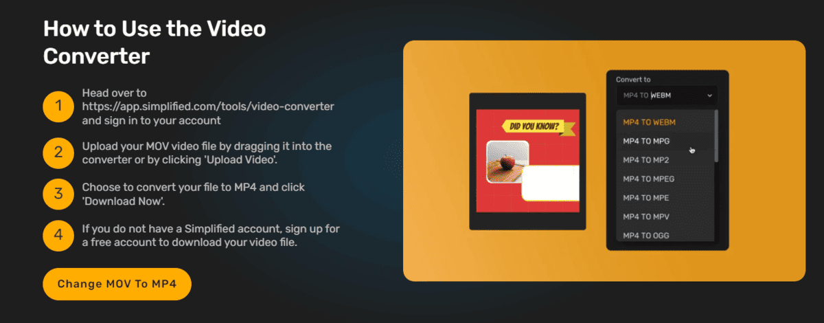 Simplified Video Convertor 