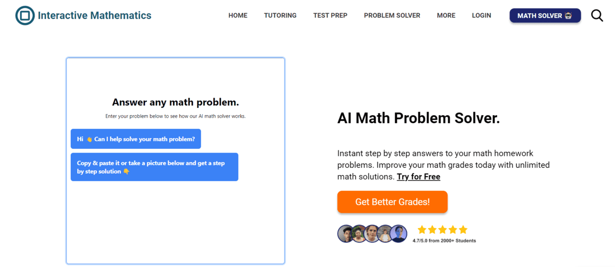 Screenshot 2024-01-31 141248 Interactive Mathematics - AI Tools for Students