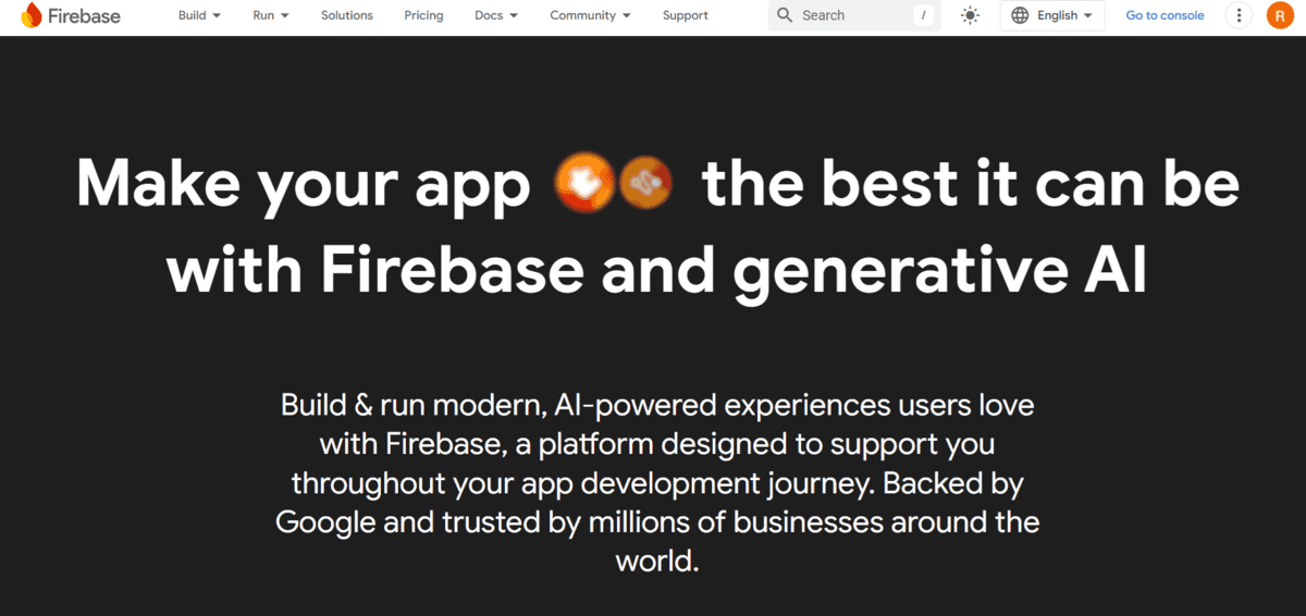 Firebase- Best App Builders