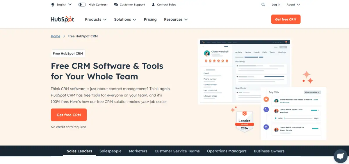 Hubspot CRM