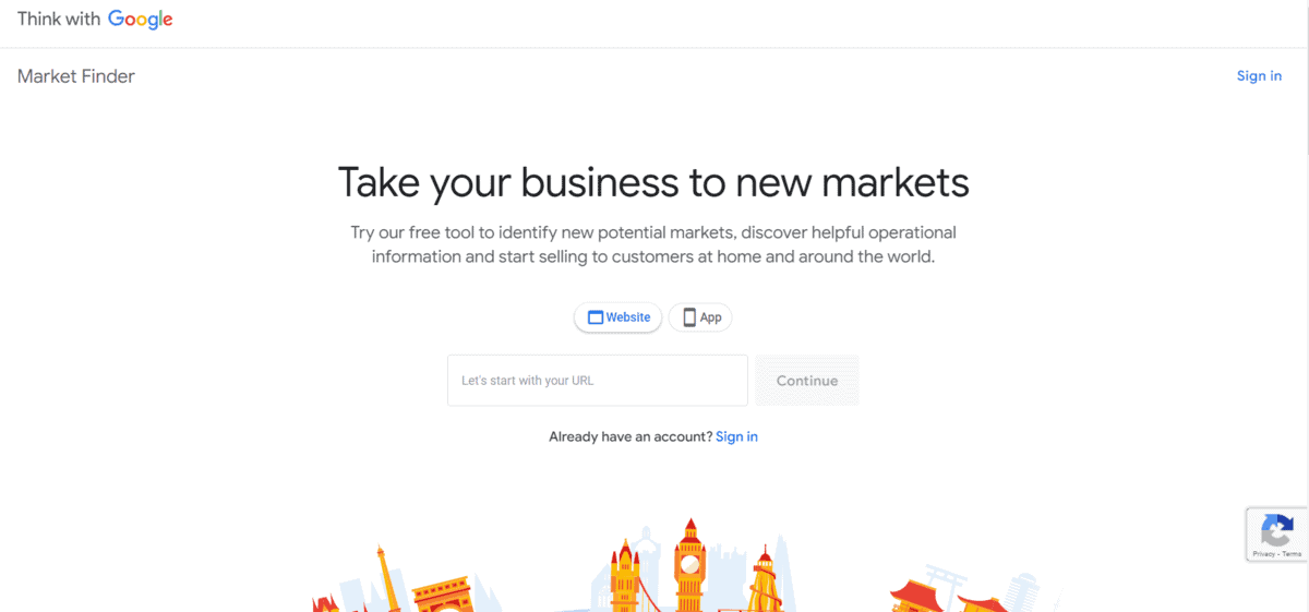 Market Finder (Google)