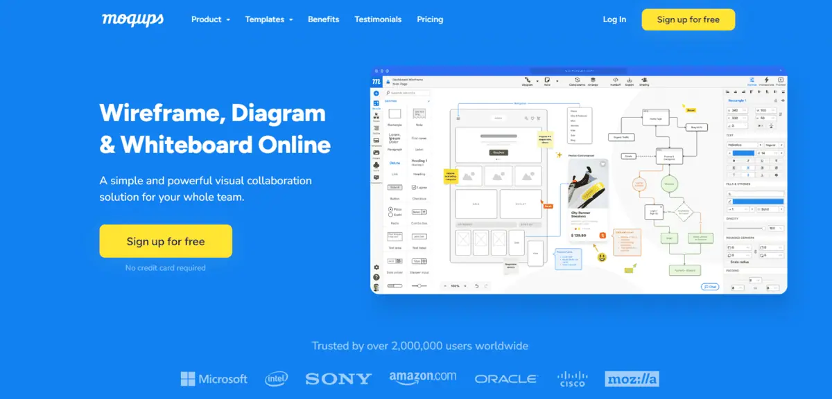 Moqups - Prototyping Tool