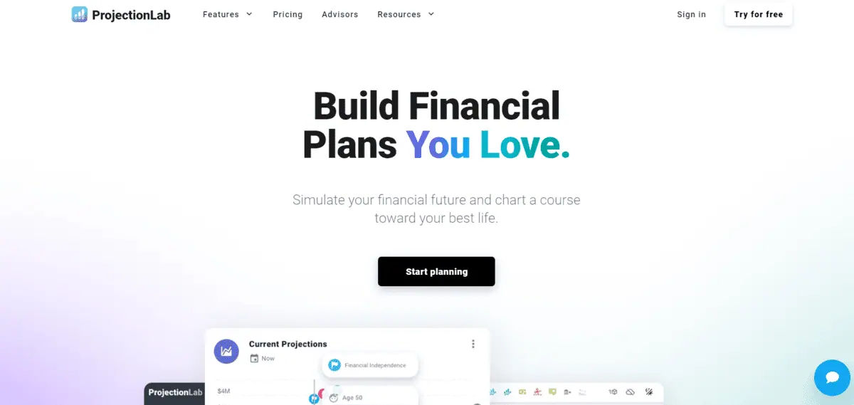 ProjectionLab - Financial Management Tool