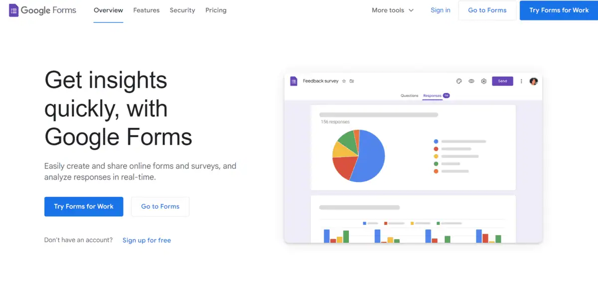 Google Forms - Best Survey Tool