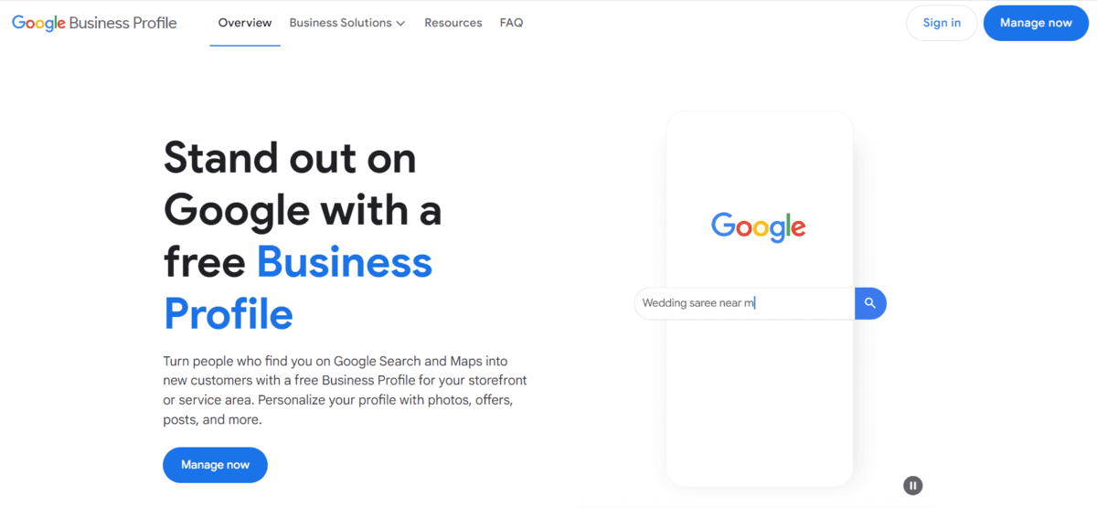 Google My Business - Best Startup Directory