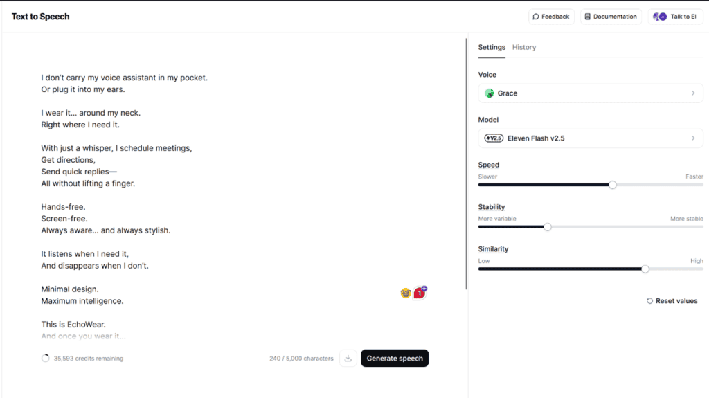 AI-Assisted VO Generation